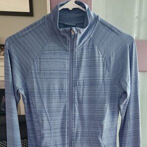 NWT Blue/Gray Athleta Pacifica Illume UPF Jacket - xs